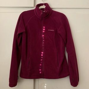 COLUMBIA MAGENTA JACKET SIZE MEDIUM